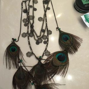 Aldo necklace peacock